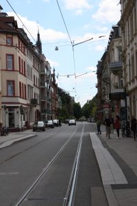 Weststadt Römerkreis - Anfang der Römerstr. 